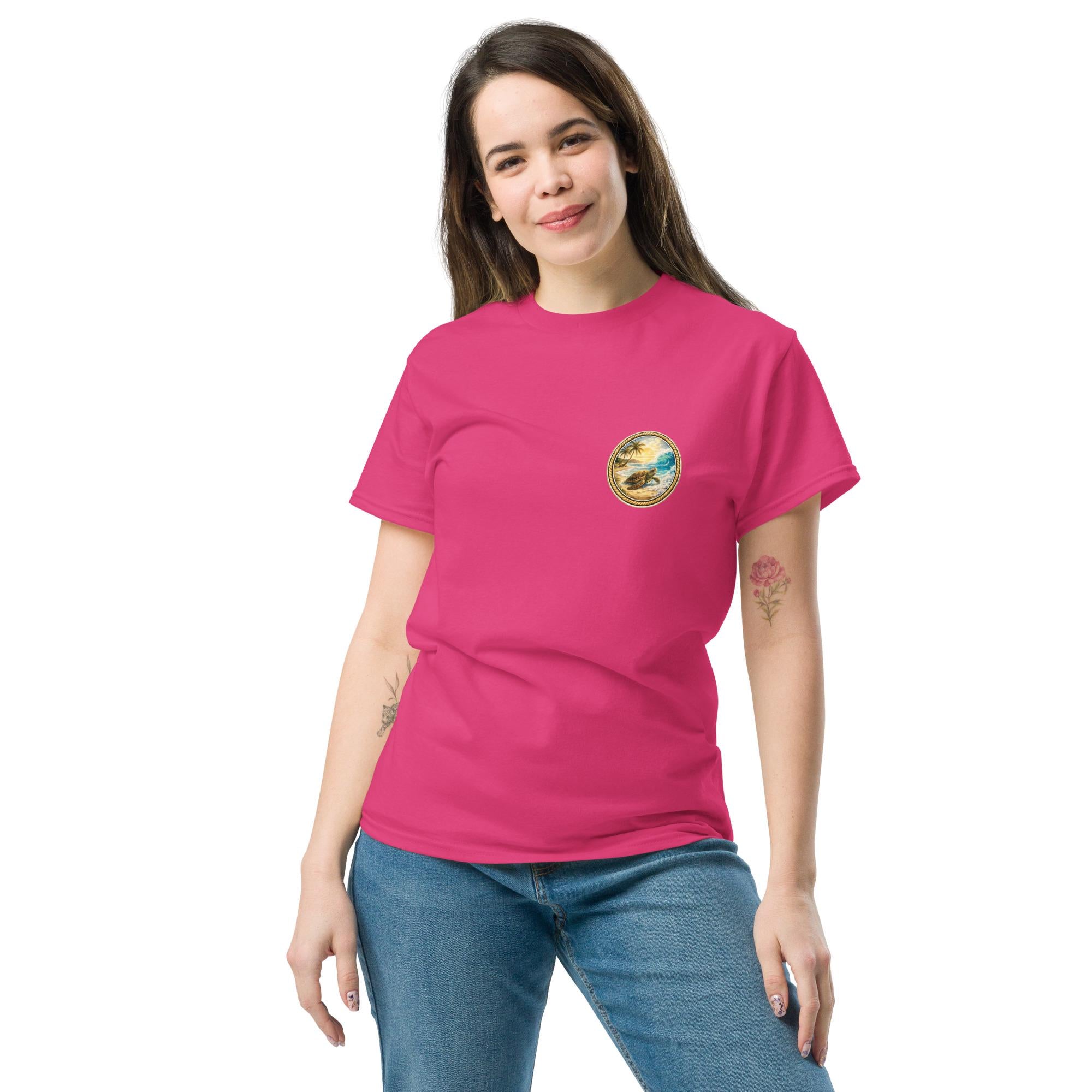 Sea Turtle cotton classic tee