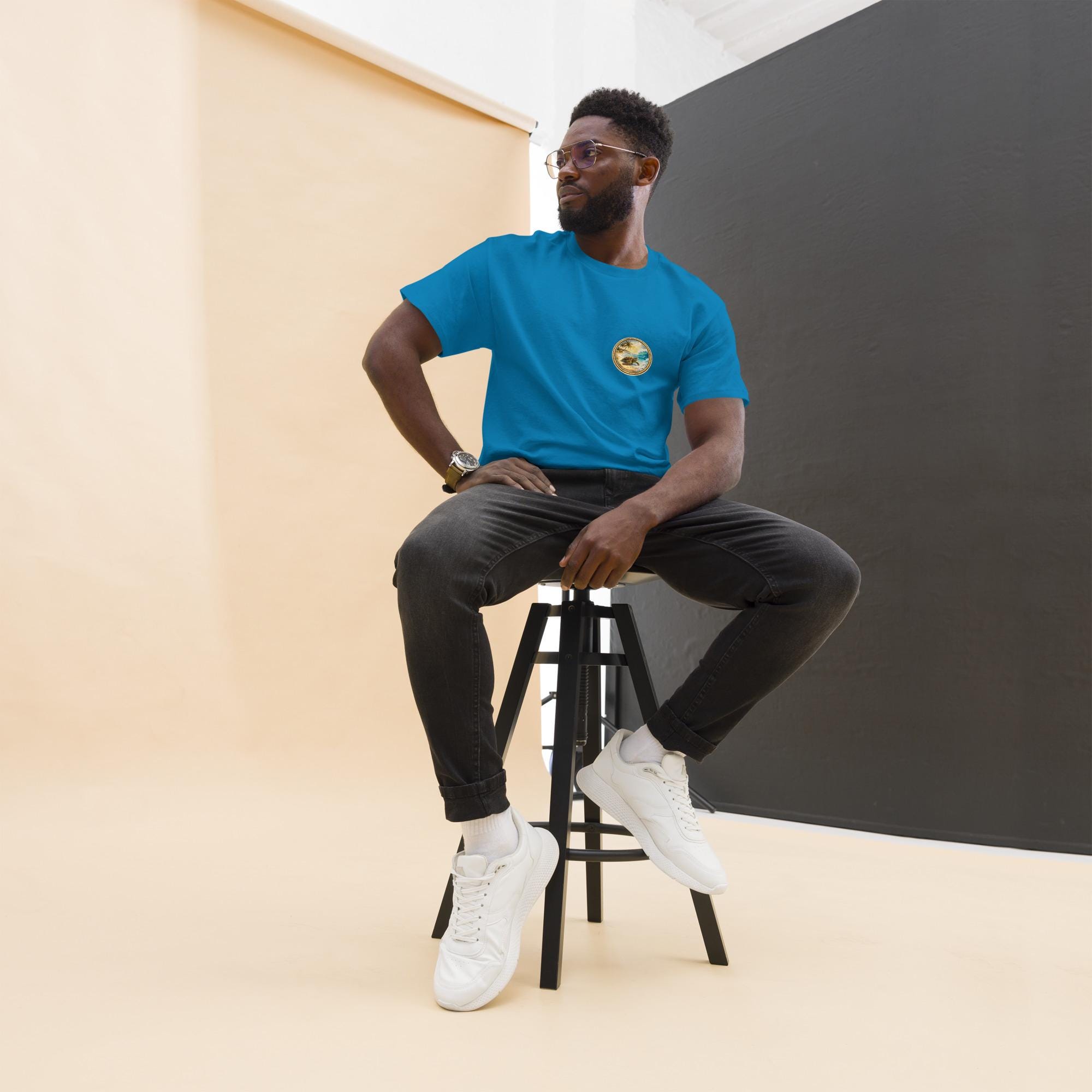 Sea Turtle cotton classic tee