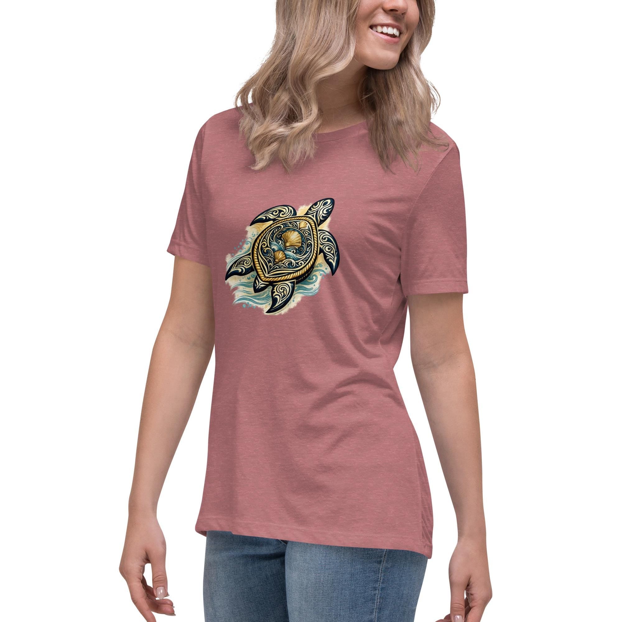 Sea Turtle Graphic Tee | Coastal Nautical Ocean Lover Shirt